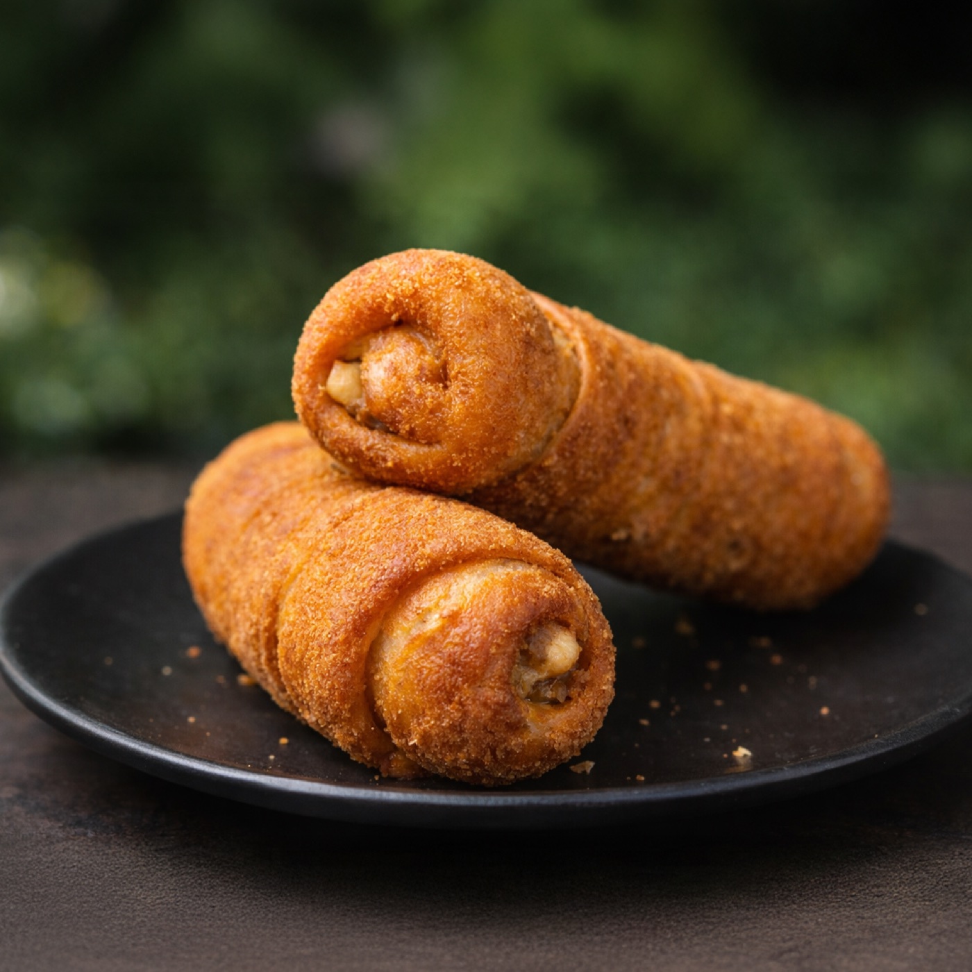 Crisp chicken rolls from Frenchie Cafe